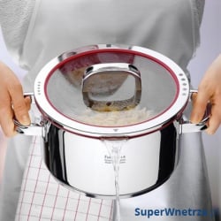 Garnek 1,9l z pokrywką WMF Function 4 srebrny