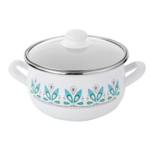 GARNEK EMALIOWANY PYZA CAMELLIA Z/P 20CM 4,2L