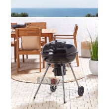 Grill węglowy kulisty czarny marapi