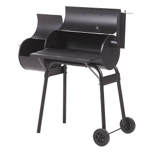 Grill węglowy z wędzarnią czarny katla