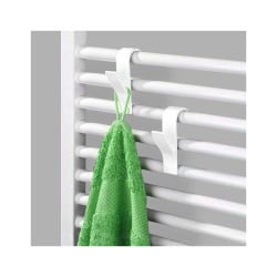 Haczyk na grzejnik łazienkowy, wieszak na kaloryfer pokojowy, wieszaki, 2 sztuki