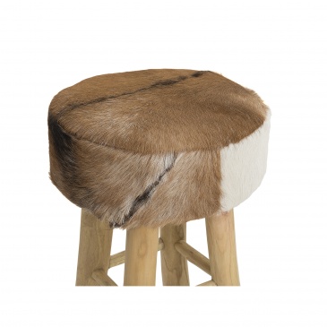 Krzesło barowe Placidi brązowe