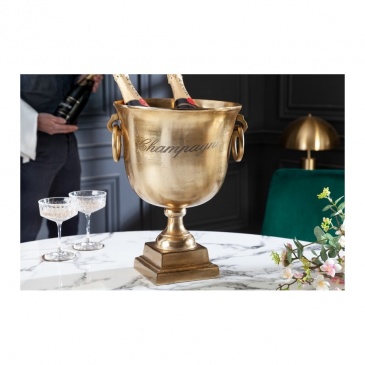 Invicta champagne 40 cm chłodziarka do szampana - aluminium, złota