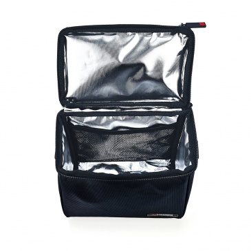 IRIS OPTIMAL Lunchbag torba termiczna z pojemnikami na żywność, czarna