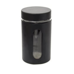 JORIS BLACK Słoik szkl. z met. pokr. 900ml/OD1793 JORIS BLACK Słoik szkl. z met. pokr. 900ml/OD1793