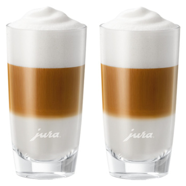 Jura - zestaw 2 szklanek do latte macchiato 13,5 cm