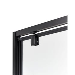 Kabina prysznicowa darli 90 x 90 x 185 cm czarny