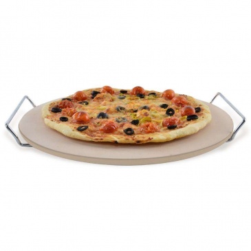 Kamień do pieczenia pizzy, okrągły, forma na pizzę, stojak