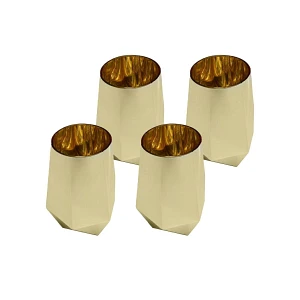 Kare komplet 4 szklanek diamond 510 ml złoty Kare komplet 4 szklanek diamond 510 ml złoty