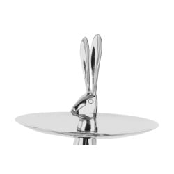 Kare patera / etażerka bunny srebrna Kare patera / etażerka bunny srebrna