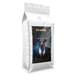 Kawa świeżo palona • broda. coffee • Espresso Forza 50% Arabica / 50% Robusta • 1000g Kawa świeżo palona • broda. coffee • Espresso Forza 50% Arabica / 50% Robusta • 1000g