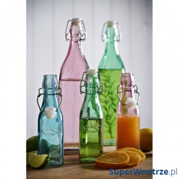 Butelka 1l Kilner Colour Clip Top niebieska