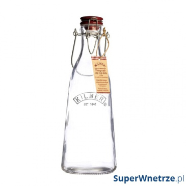 Butelka 1l Kilner Vintage Clip Top Bottles przezroczysta