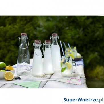 Butelka 1l Kilner Vintage Clip Top Bottles przezroczysta