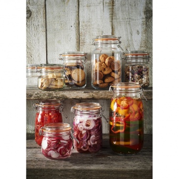 Słoik 0,125l Kilner Round Clip Top Jar przezroczysty