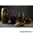 Słoik 0,25l Kilner Facetted Clip Top Jars przezroczysty