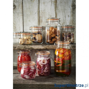 Słoik 1,5l Kilner Round Clip Top Jar przezroczysty