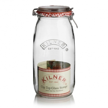 Słoik 3l Kilner Round Clip Top Jar przezroczysty