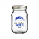 Słoik 0,4l Kilner Decorative Preserve Jars przezroczysty/niebieski