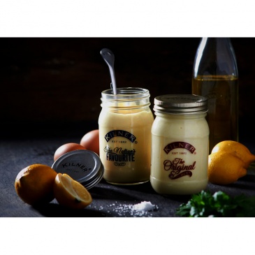 Słoik 0,4l Kilner Decorative Preserve Jars przezroczysty/niebieski