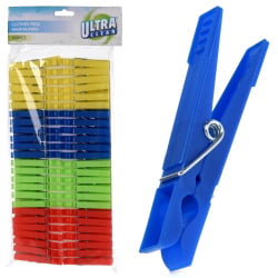 Klamerki na pranie plastikowe 100 szt.