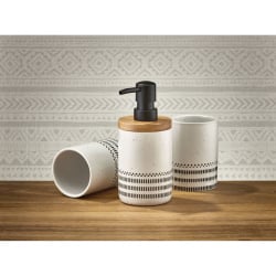 Kleine wolke alva szczotka wc ze stojakiem czarny biały Kleine wolke alva szczotka wc ze stojakiem czarny biały