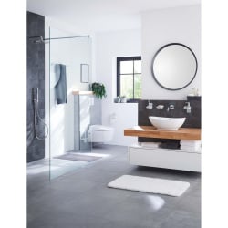 Kleine wolke apollo ścienna szczotka wc ze stojakiem szkło mleczne