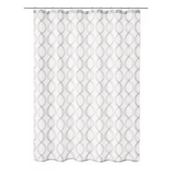 Kleine wolke classy tekstylna zasłona prysznicowa satyna biała 240x180 cm premium połysk Kleine wolke classy tekstylna zasłona prysznicowa satyna biała 240x180 cm premium połysk