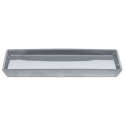 Kleine wolke glamour podstawka srebrny porcelana