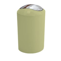 Kleine wolke glossy kosz łazienkowy dill zielony kosz 5 litrów