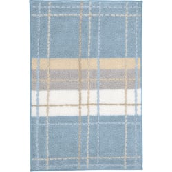 Kleine wolke kara dywanik łazienkowy steelblue niebieski 60x 90 cm