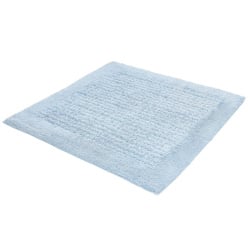 Kleine wolke net dywanik łazienkowy niebieski 60x60 cm 100% bawełna anypoślizgowy eco living