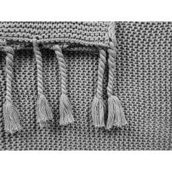 Koc 125 x 150 cm jasnoszary NAZILLI