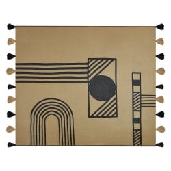 Koc thaprek  130 x 170 cm beżowy