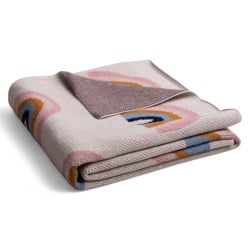 Kocyk RAINBOW z bawełny 80x100