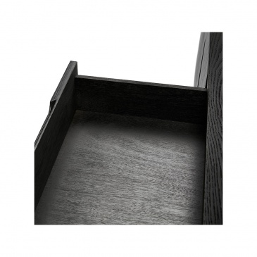 Komoda Kokoon Design Traa czarna 150x75 cm