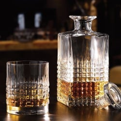 Komplet do whisky karafka + 6 szklanek Atomic