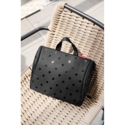 Kosmetyczka toiletbag xl, glossy dots black
