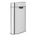 Kosz do segregacji 23L+10L Brabantia Touch Bin New srebrny