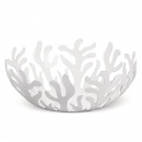 Kosz na owoce 21 cm Alessi Mediterraneo biały