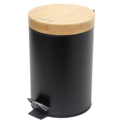 Kosz na śmieci 3L MONTEZ czarny/OD2237