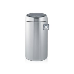 Kosz na śmieci 45 l Brabantia Touch Bin Deluxe srebrny
