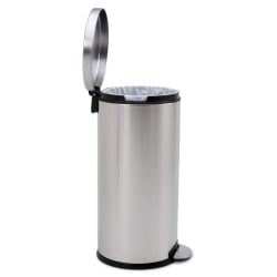 Kosz na śmieci pedałowy 30 l stal matowa / simplehuman Kosz na śmieci pedałowy 30 l stal matowa / simplehuman
