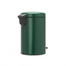 Kosz kuchenny na śmieci pedałowy 12L NewIcon zielony Pine 304040