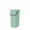 Kosz sort&amp;go 40l jade green 212826