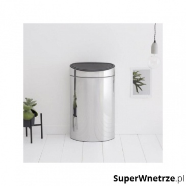 Kosz do segregacji 23L+10L Brabantia Touch Bin New srebrny