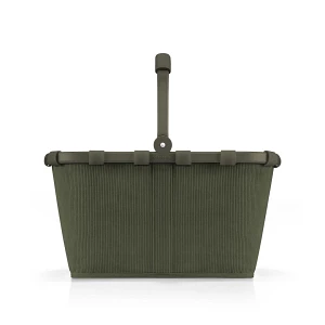 Koszyk CARRYBAG, cord dark matcha