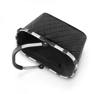Koszyk carrybag rhombus black