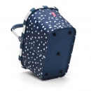 Koszyk carrybag Reisenthel Spots Navy niebieski