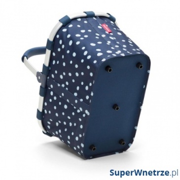 Koszyk carrybag Reisenthel Spots Navy niebieski